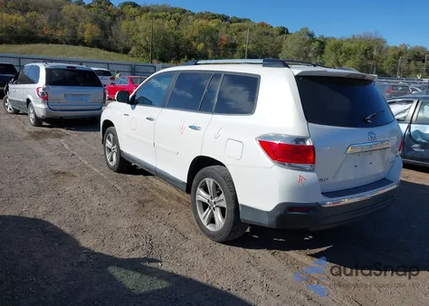 2012 Toyota Highlander Limited V6 from USA, damaged, VIN 5TDDK3EH4CS102169